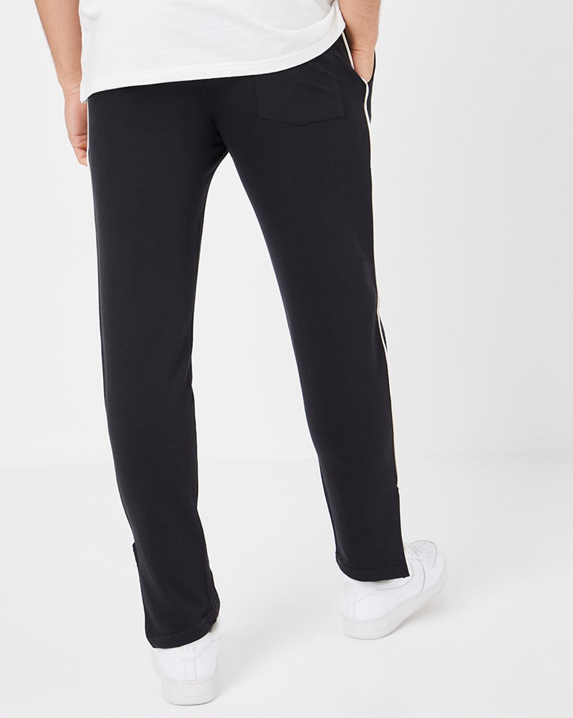 Buy Black Track Pants for Men by Styli Online