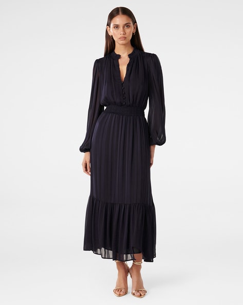 Noa Linen Midi Dress - Women's Fashion | Forever New