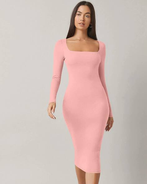 Buy Peach Dresses for Women by Alekya Online | Ajio.com