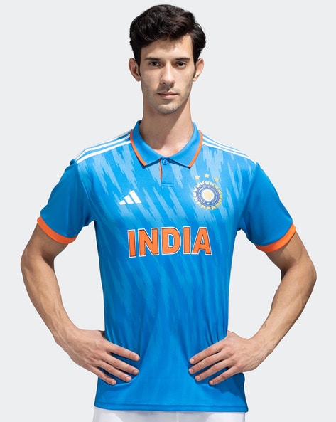 India Cricket Odi Replica Jersey Polo T-Shirt