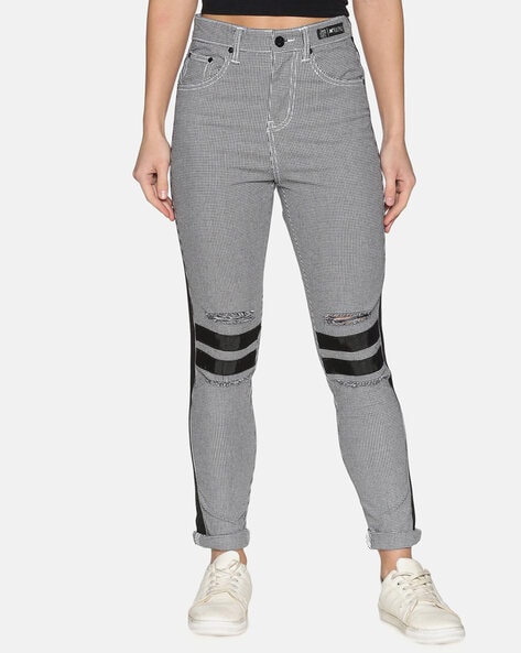 Buy Grey Trousers & Pants for Women by KULTPRIT Online | Ajio.com