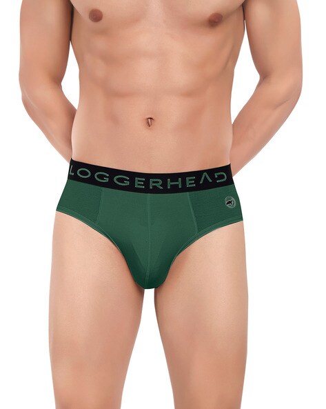 SAVE ₹579 on LOGGERHEAD Briefs with Brand Knit Waistband