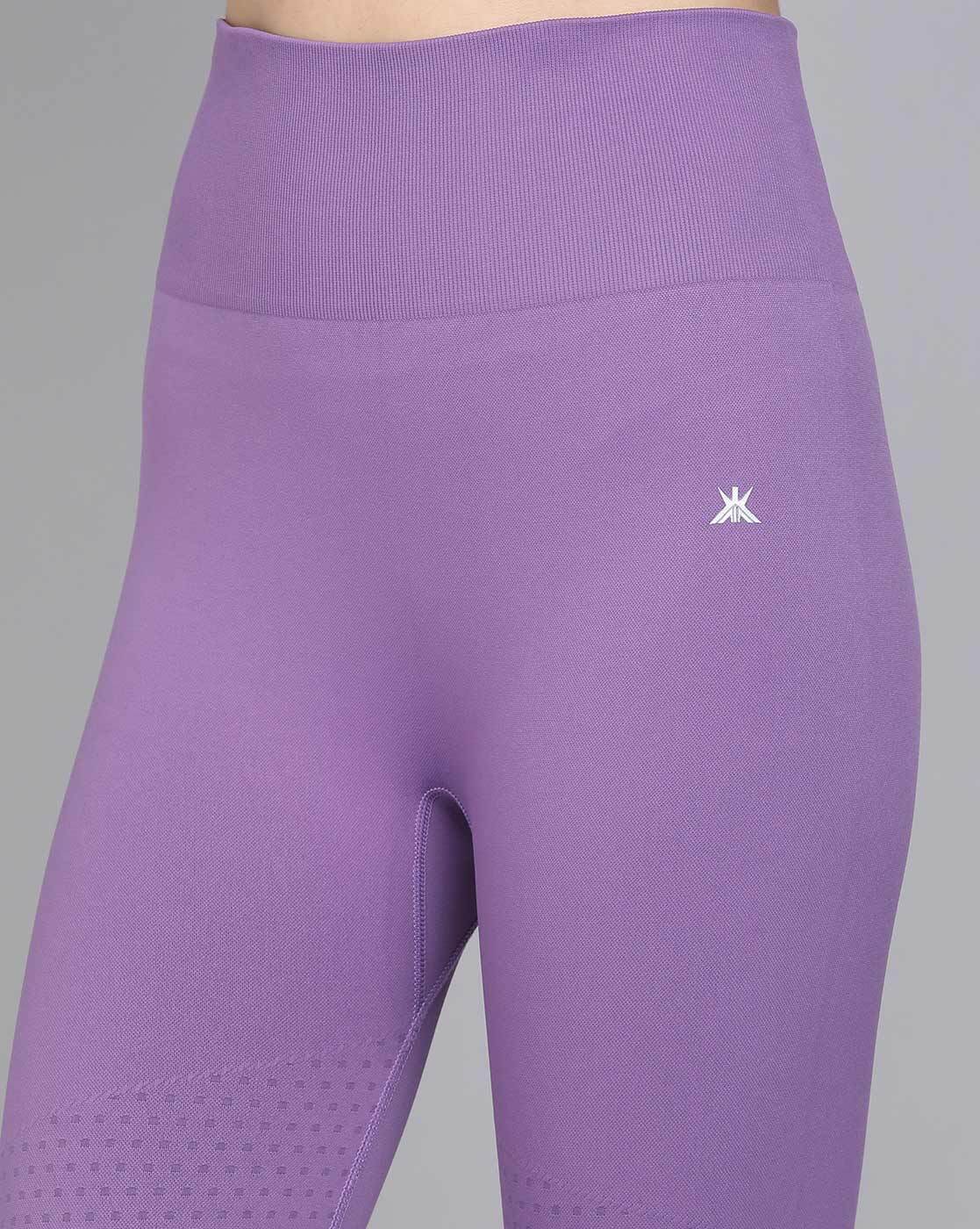 Buy Purple Leggings for Women by Kobo Online