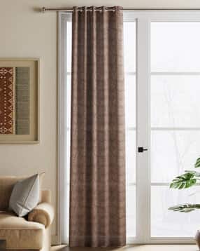 Printed Eyelet Door Curtain-image-24