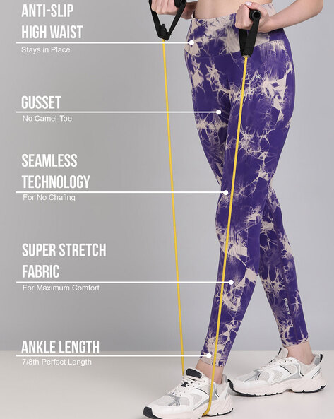 Buy Purple Leggings for Women by Kobo Online