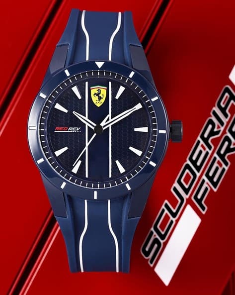 Buy Ferrari Scuderia Redrev Quartz Watch-0830541 Online | Ajio.com