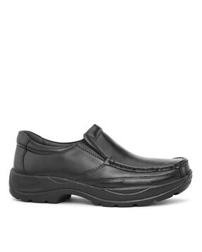 Shoe Zone Men's Black Shoes Buy Black Casual Shoes For Men By - Main Image