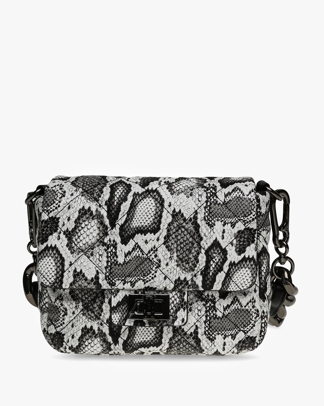 Steve madden snake online print bag