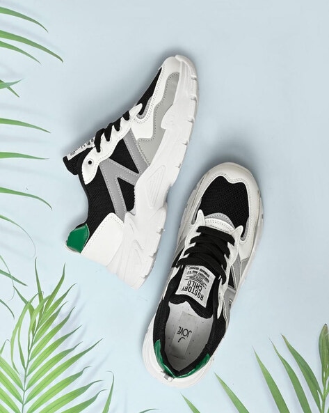 Jove Colourblock Lace-Up Sneakers