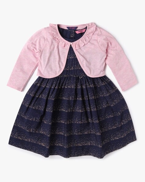 Blue Girl Baby Dress at best price in Madurai | ID: 25432364197