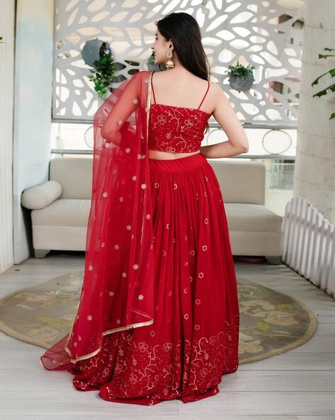 Modest Lehenga Choli: Buy Modest Lehenga Choli for Women Online in USA