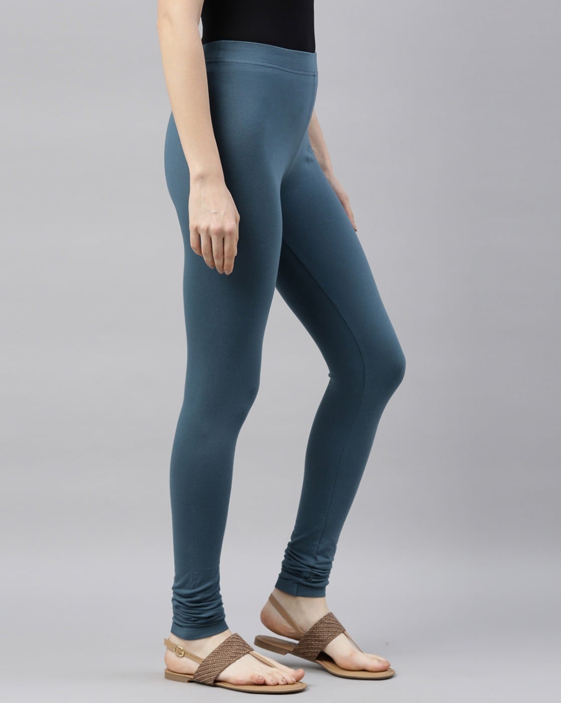 Buy Navy Blue Leggings for Women by Twin Birds Online