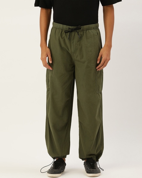Buy Olive Trousers & Pants for Men by Bene Kleed Online