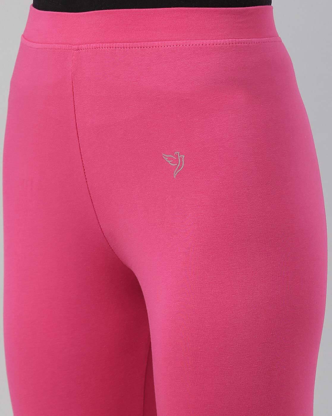 Pink Lycra Twin Birds Womens Cotton Leggings, Size: XL at Rs 220 in  Kharkhoda