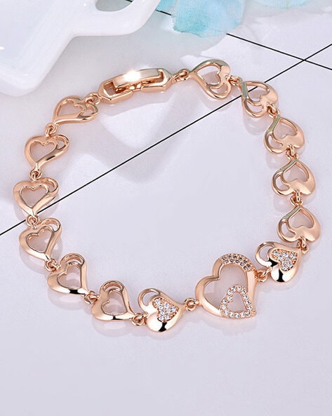 Rose Gold Love Bracelet - Frau Shoppy