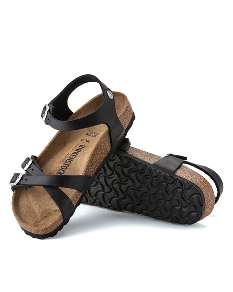 Birkenstocks with discount strap around ankle