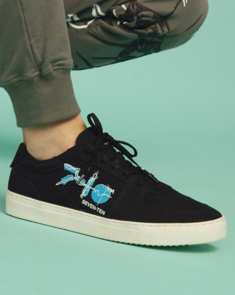 Buy Black Sneakers for Men by 7-10 Online