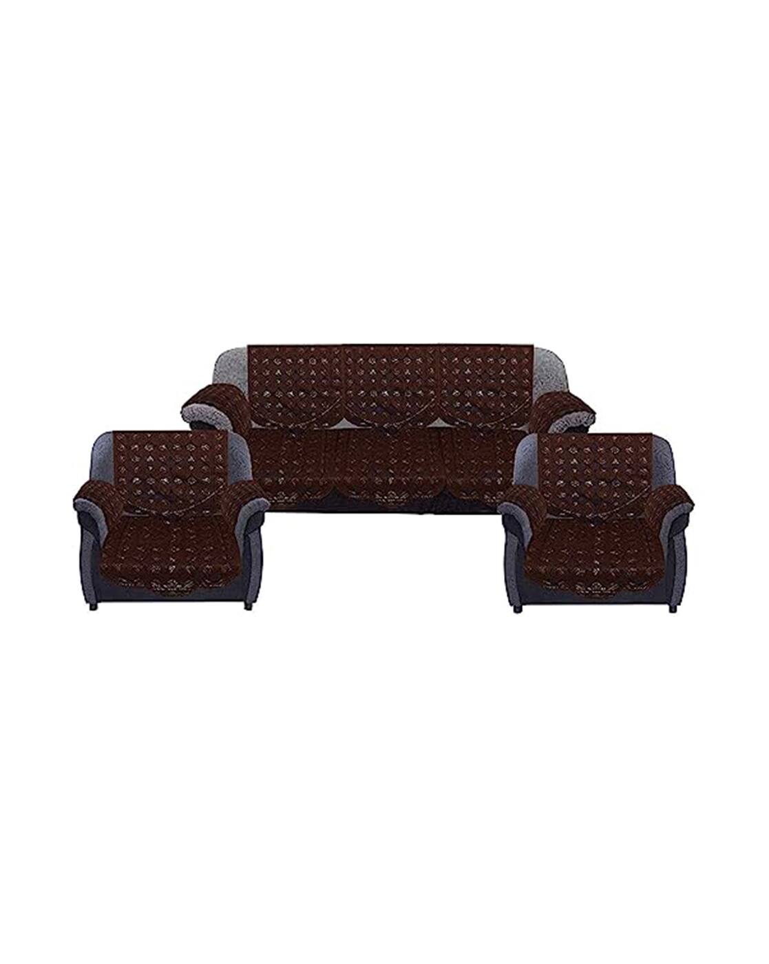 Buy Brown Furnishing Fabrics for Home Kitchen by Kuber