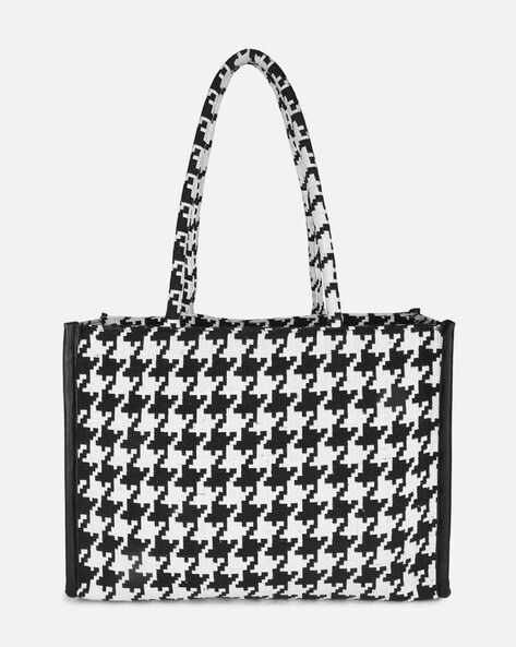 Geometric pattern tote online bag