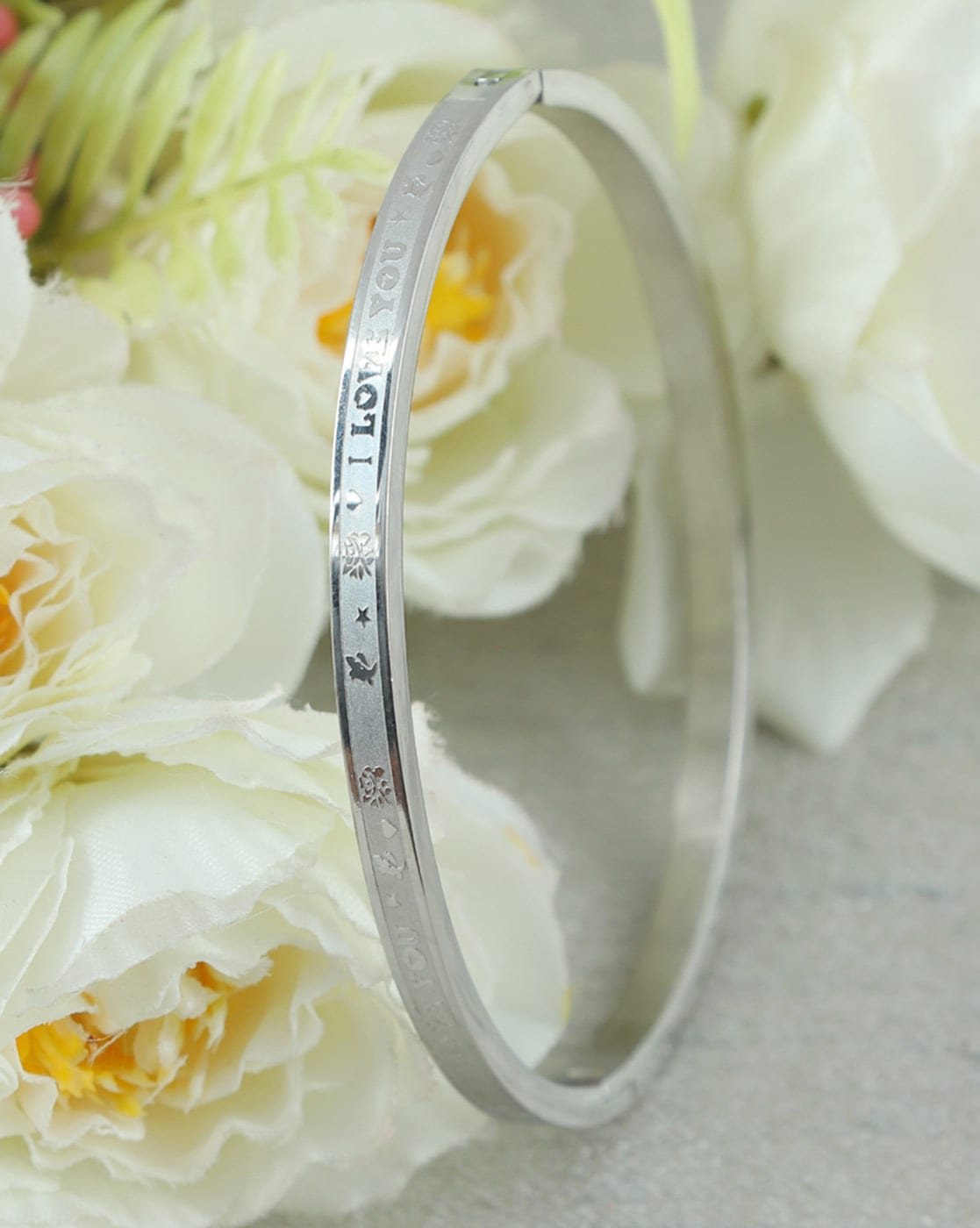 Pure Silver Men's Bangle Bracelet – Karizma Jewels
