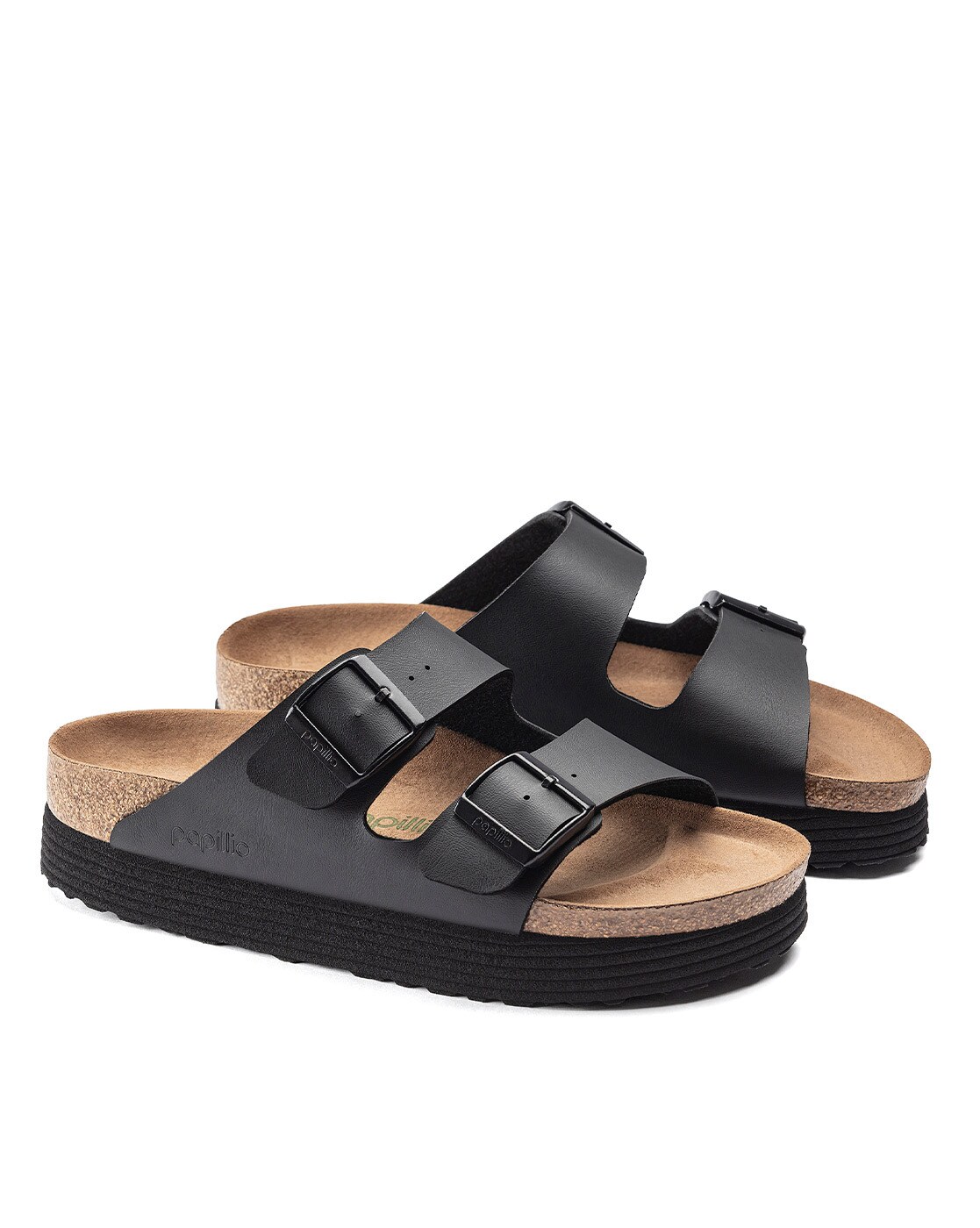 Buy Black Flat Sandals for Women by Birkenstock Online Ajio