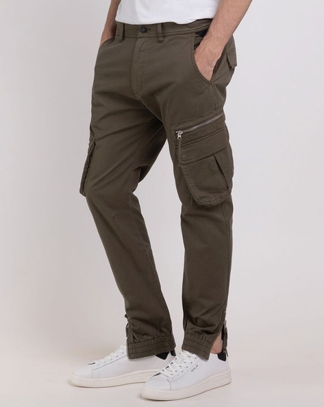 Men's combat cargo trousers - REPLAY Online Store