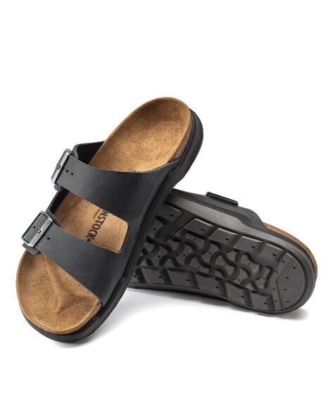 Black sandals online birkenstock