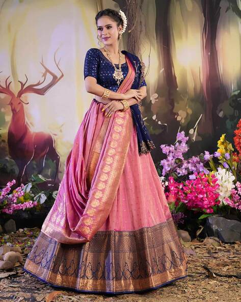 Pink Lehenga Choli - Buy Designer Lehenga Choli