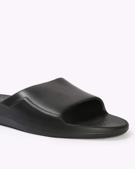 Buy Black Flip Flop \u0026 Slippers for Men by Altheory by AZORTE Online | Ajio. com