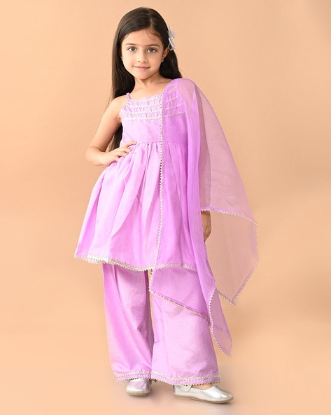 Buy Purple Ethnic Wear Sets for Girls by Lilpicks Online