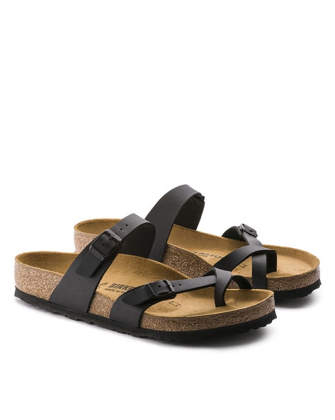 Birks with toe online strap