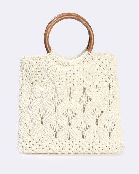 ALAÏA Women's Ivory Le Papa Bag In Calfskin | ALAÏA US