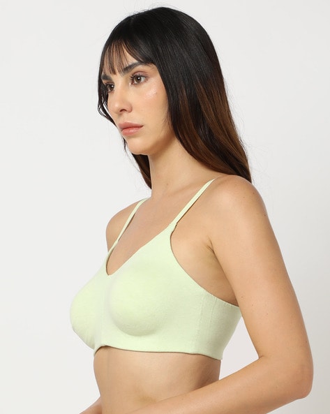 Non Padded Non Wired Cotton Soft Bra EC04