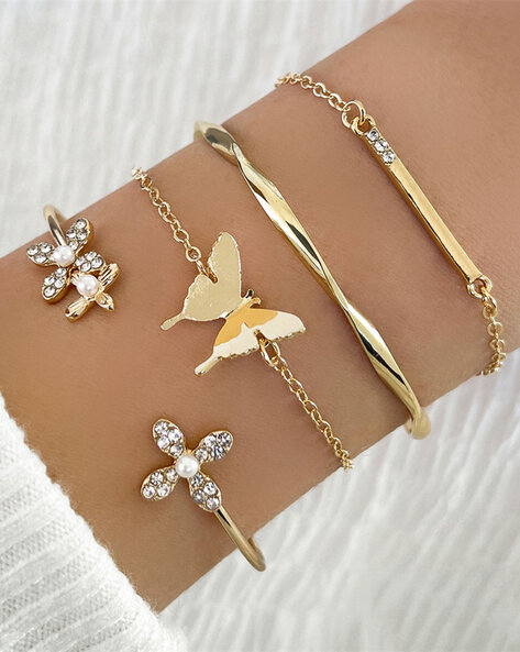 Butterfly on sale link bracelet