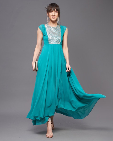 Turquoise on sale dresses online