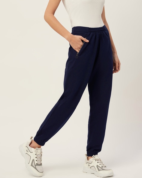 Buy Navy Track Pants for Women by Femea Online