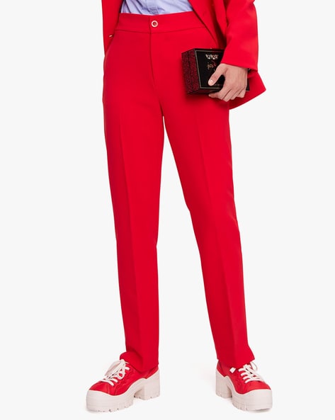 Adventure Time Wide Leg Tailored Pants | Red | Tailored pants, Classic  trousers, High waisted trousers