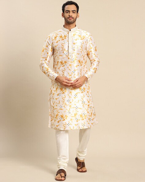 Printed Kurta & Pyjamas Set