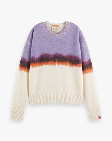 Buy Purple White Sweaters Cardigans for Women by SCOTCH SODA