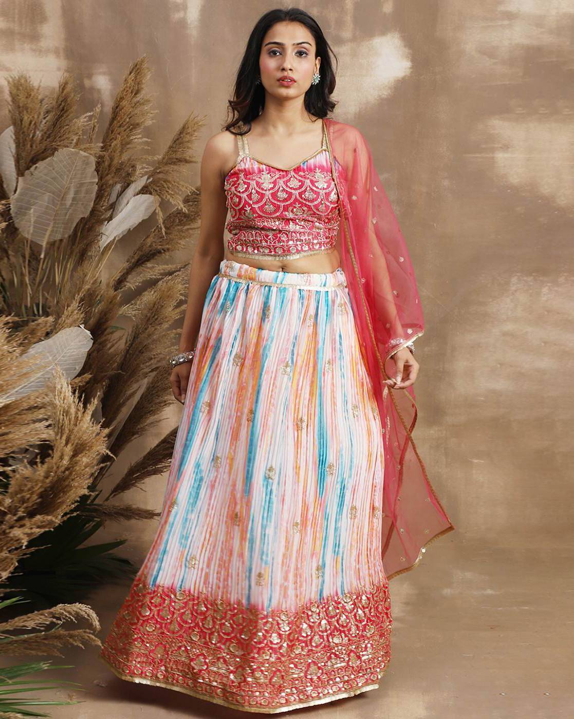 Buy Pink Lehenga Choli Sets for Women by ZEEL CLOTHING Online