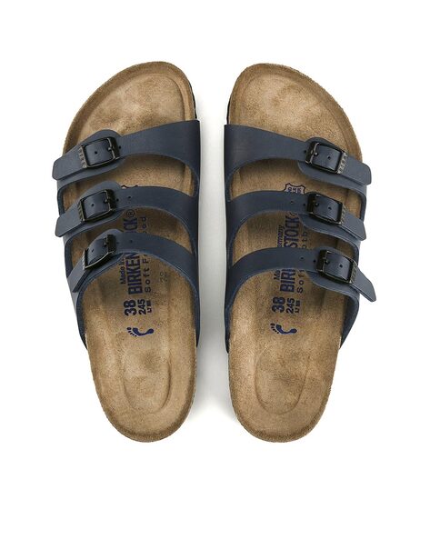 Buy Blue Flat Sandals for Women by Birkenstock Online Ajio