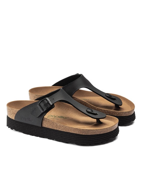 Birkenstock Arizona Birko-Flor Black Sandals | Free Shipping – Bstore