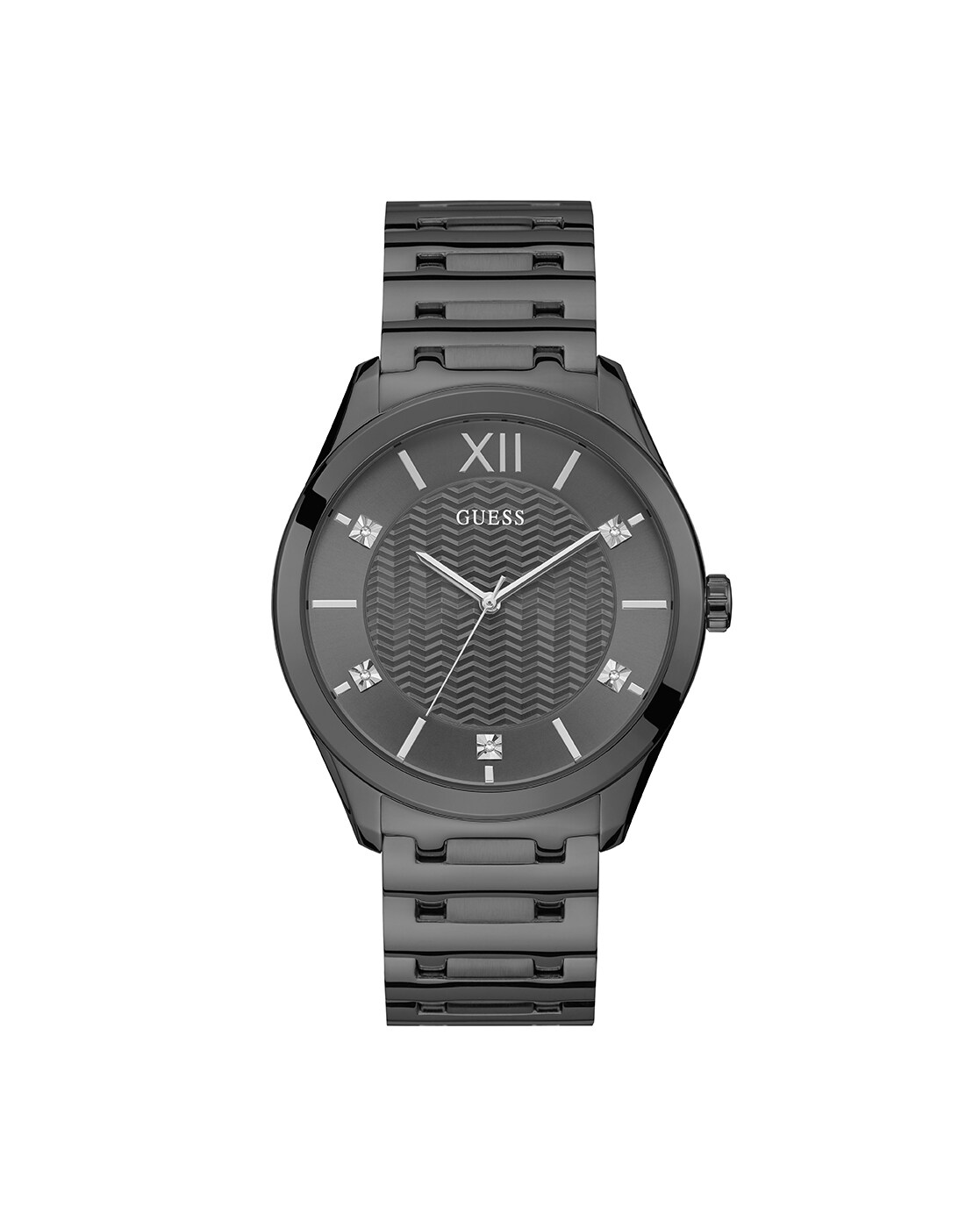 Guess black hot sale watch mens