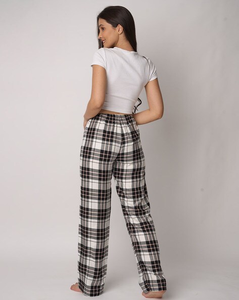 Checkered discount pjs womens