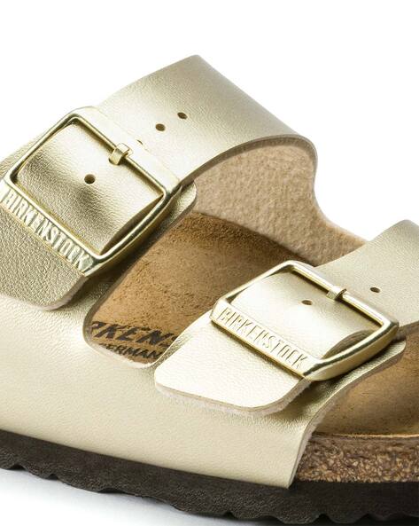 Womens gold 2025 birkenstock sandals