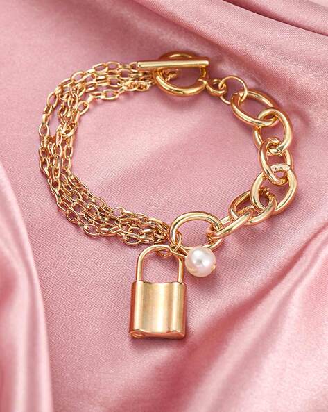 Hermes Kelly Lock Cadena Bracelet | eBay