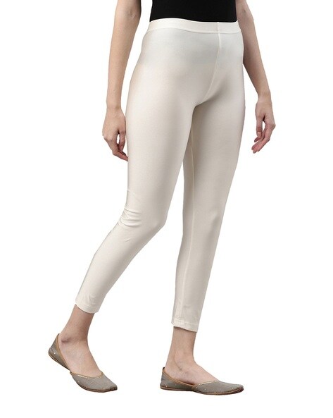 GO COLORS Go Plus White Legging Cropped in Hubli at best price by Go Colors  - Justdial