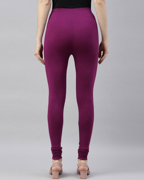 Buy Purple Leggings for Women by Twin Birds Online