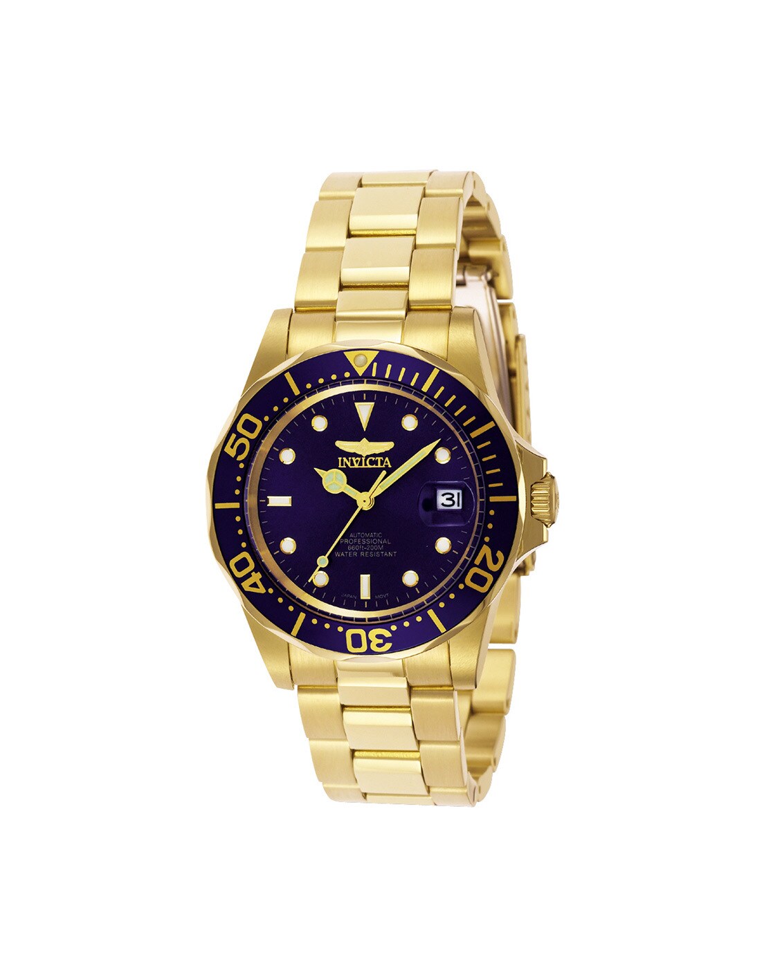 All gold hot sale invicta watch