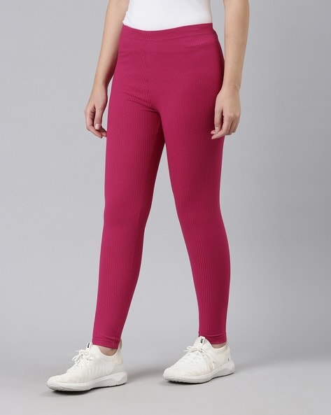 Blue Ankle Length Leggings - Buy Blue Ankle Length Leggings online in India